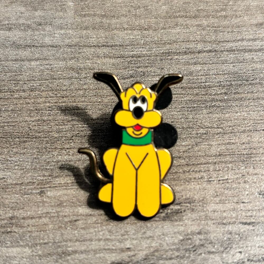 Disney Parks - 2009 Pop Art Mini Pluto Pin - Dog Trading Pin - Character Pin